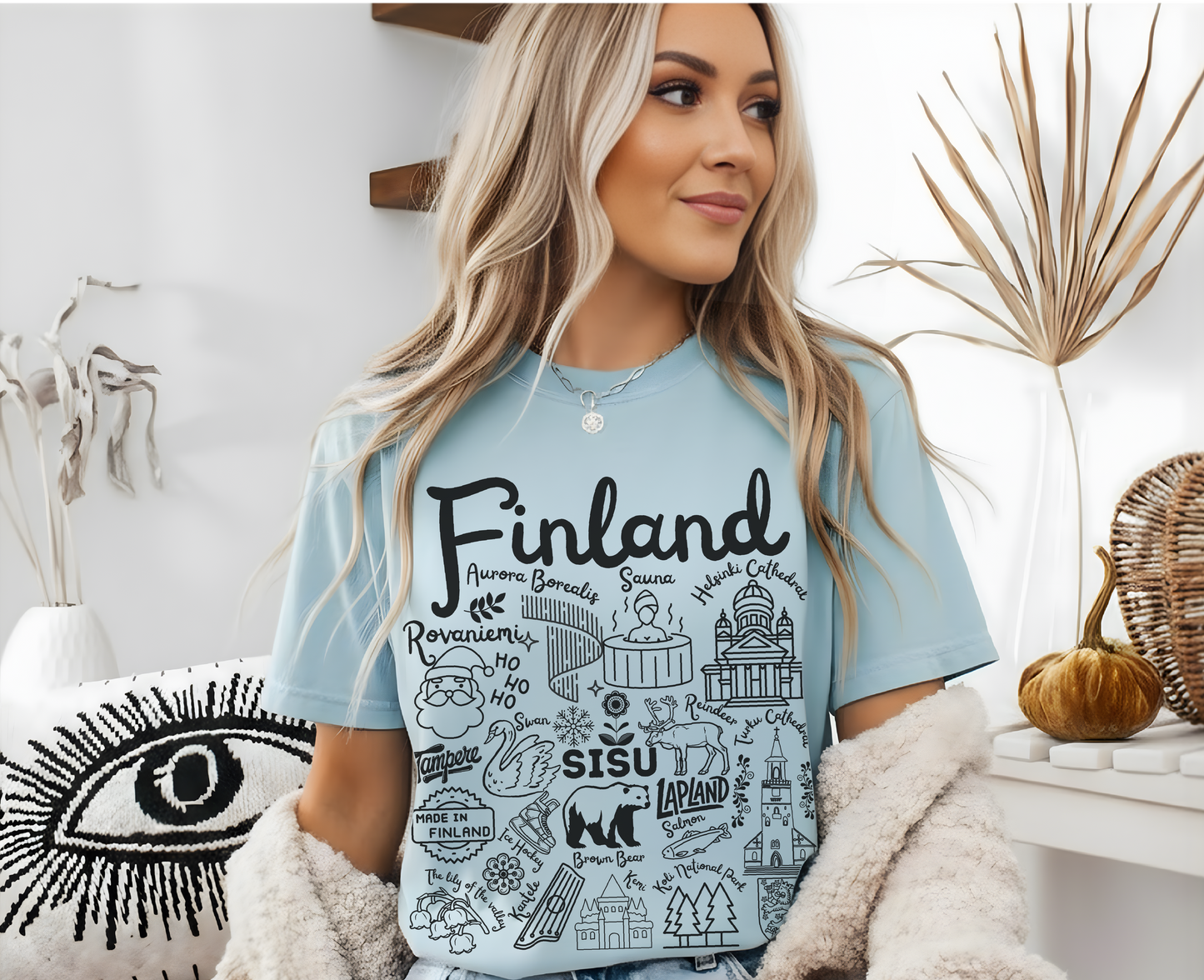 Finland Landmarks t-shirt Comfort Colors®