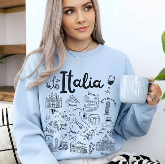 Italia Landmarks Sweatshirt