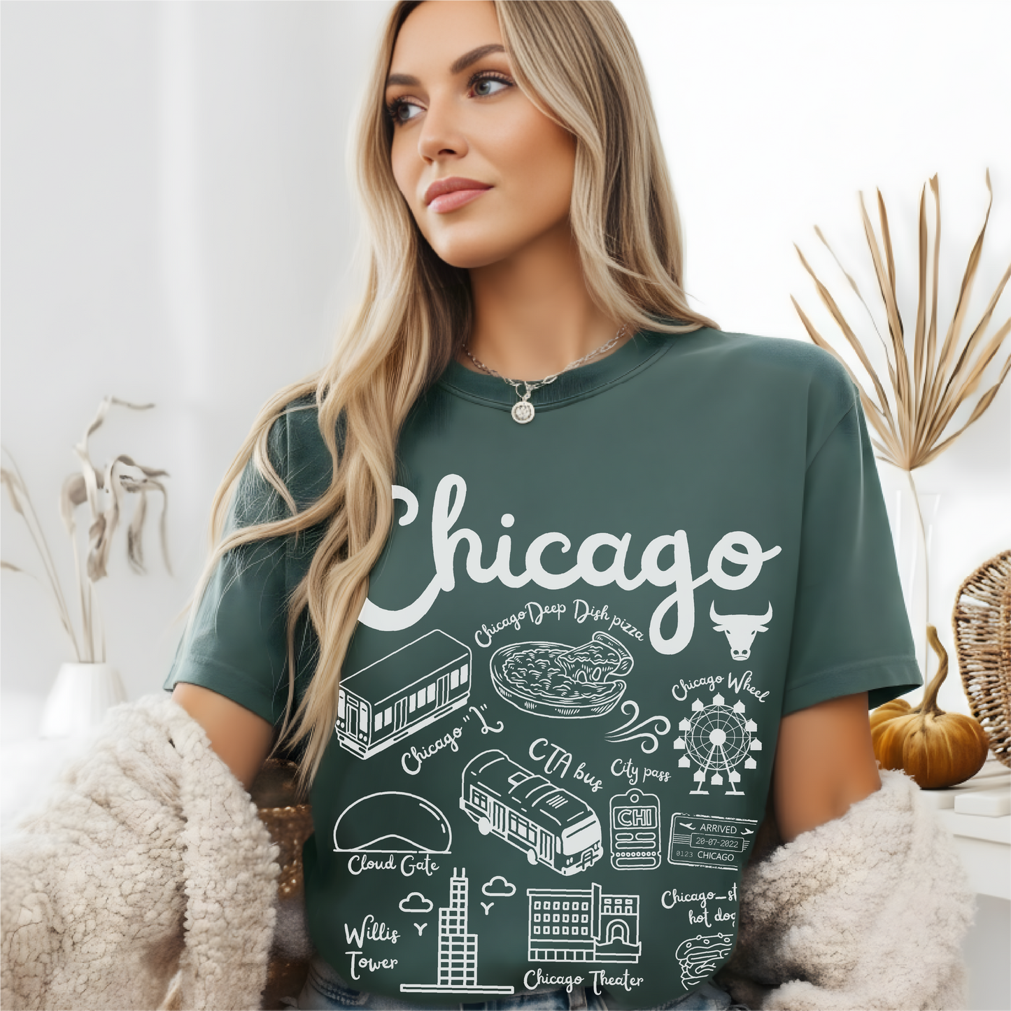 Chicago Landmarks t-shirt Comfort Colors®