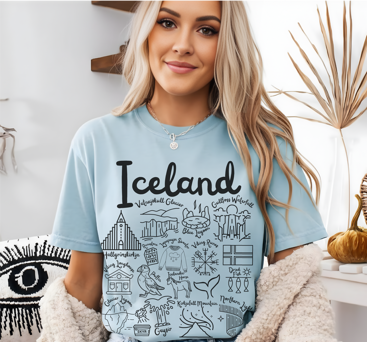 Iceland Landmarks t-shirt Comfort Colors®