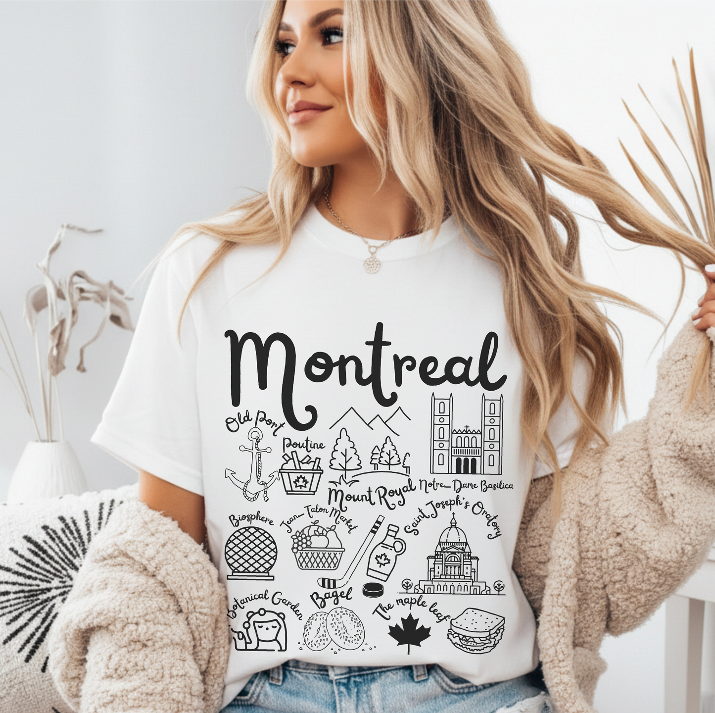 Montreal Landmarks t-shirt Comfort Colors®