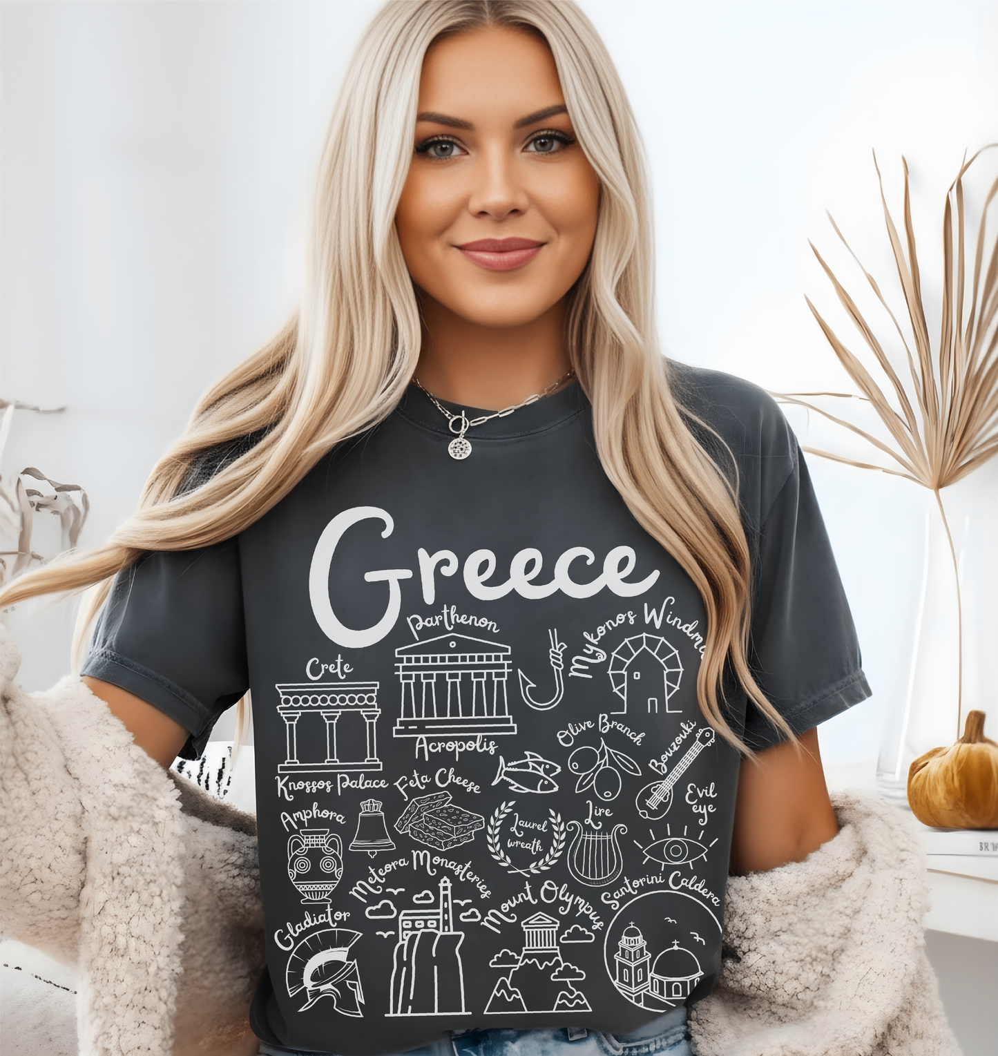 Greece Landmarks t-shirt Comfort Colors®