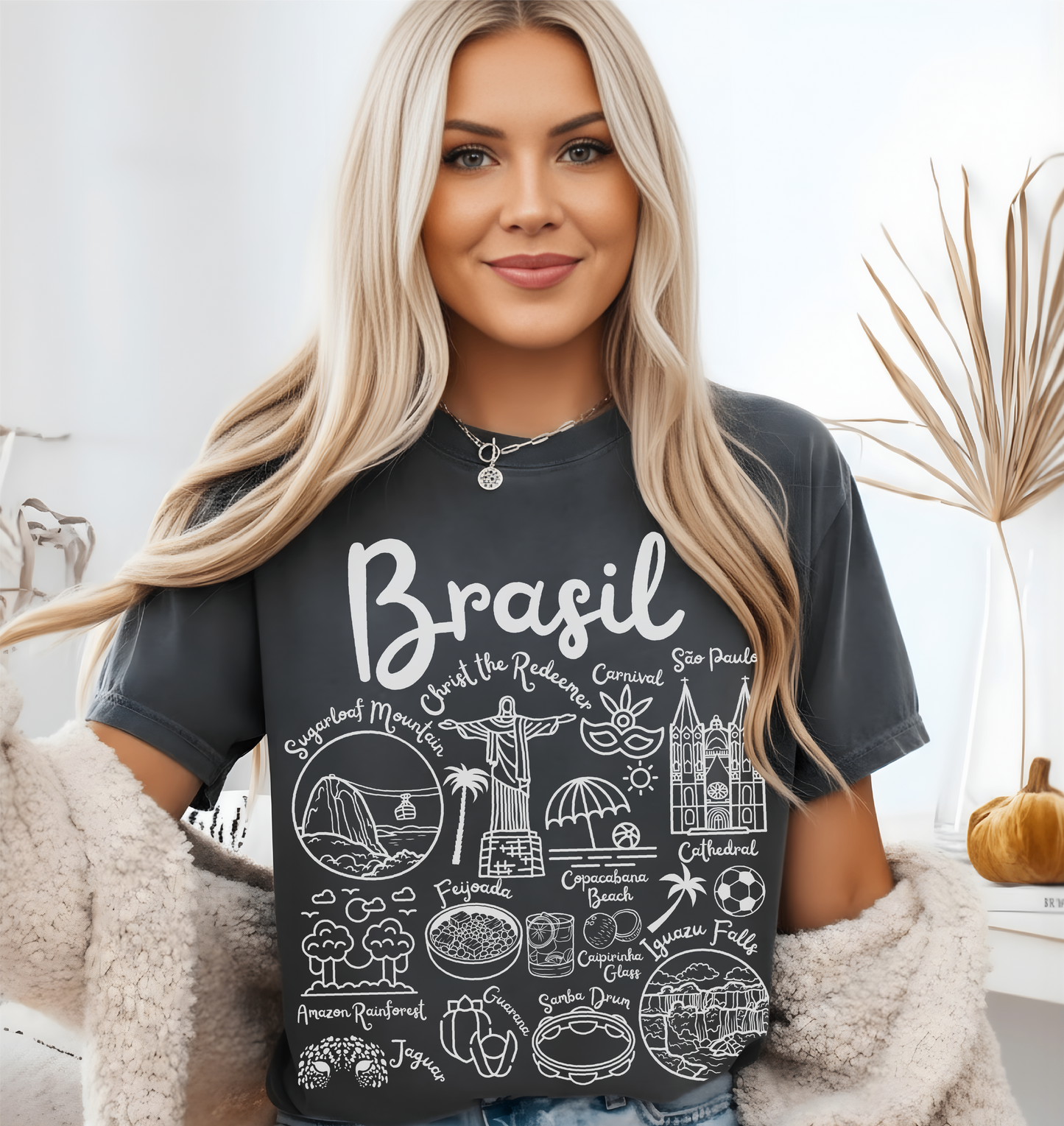 Brasil Landmarks t-shirt Comfort Colors®