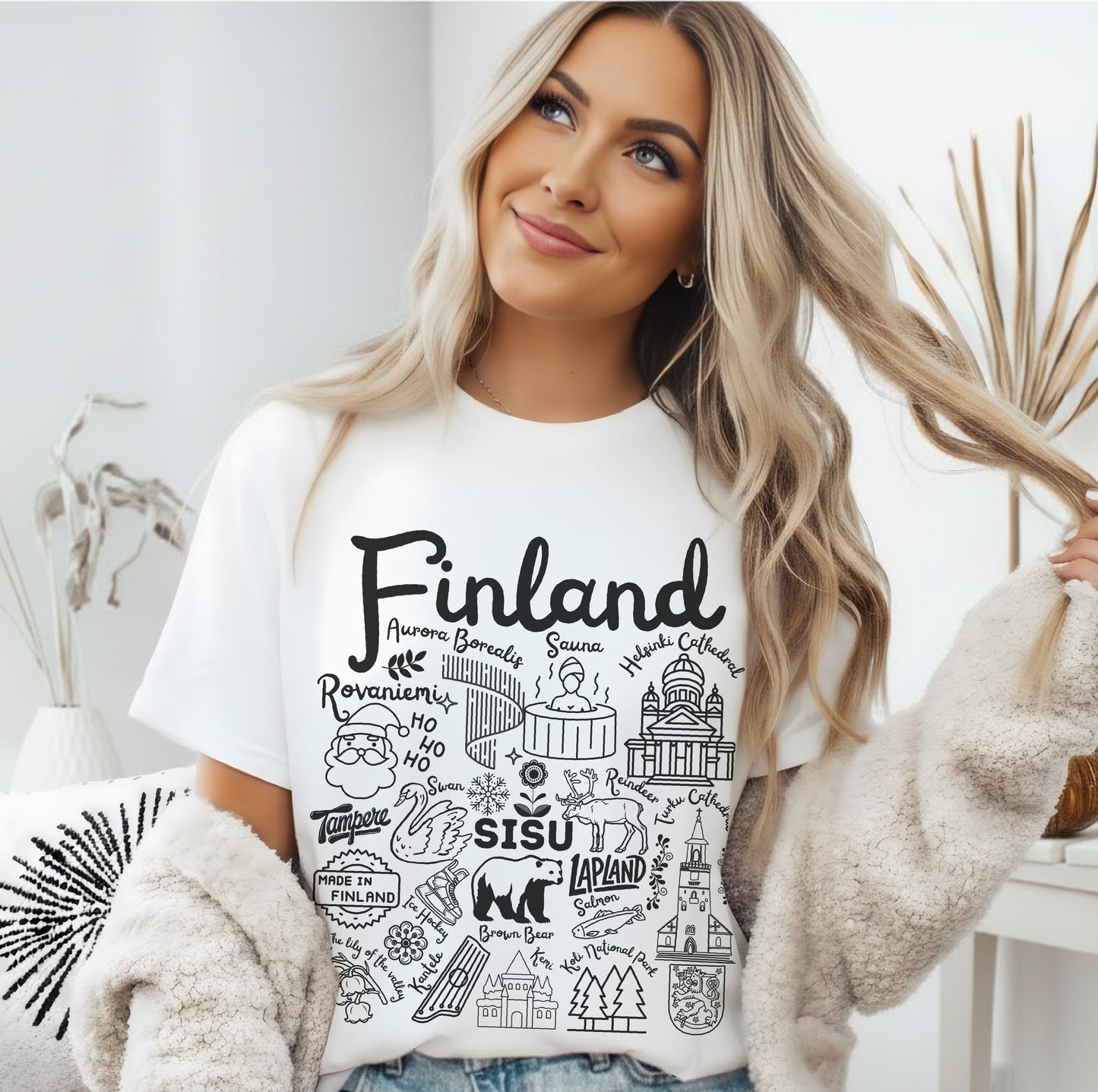 Finland Landmarks t-shirt Comfort Colors®