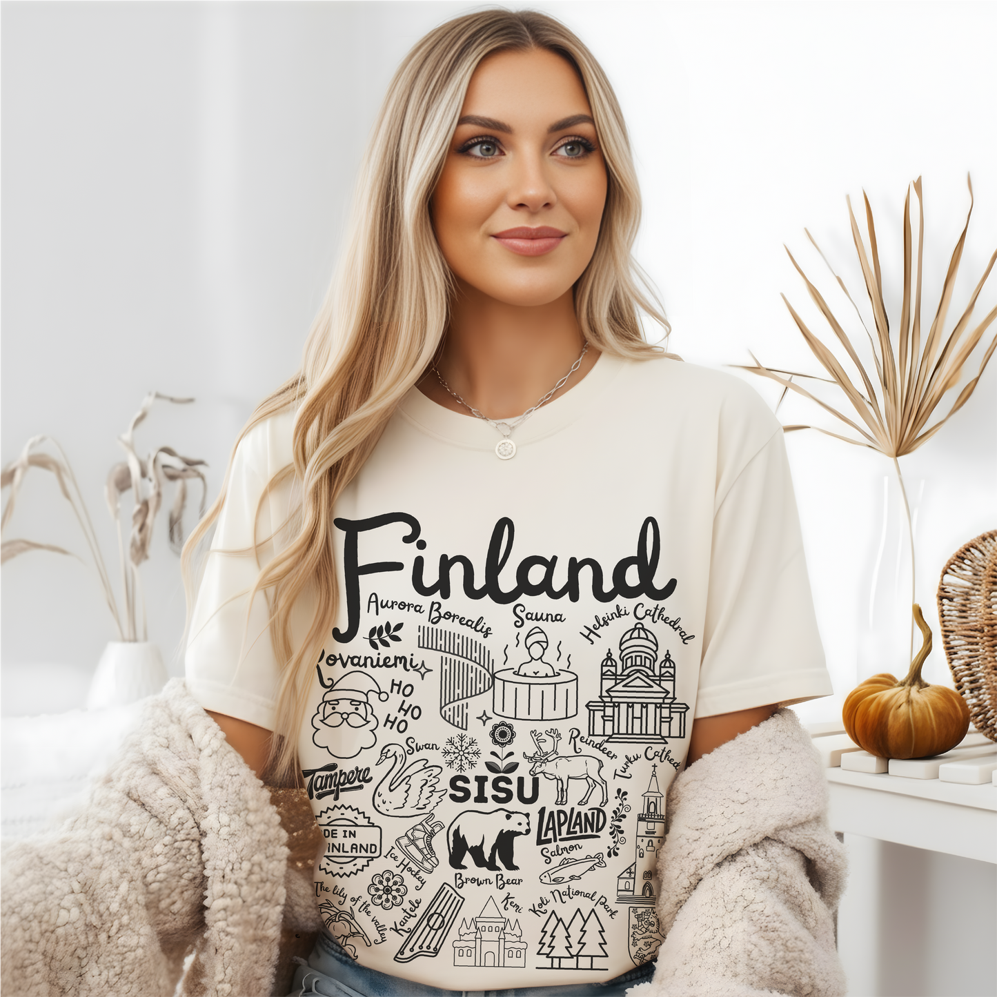 Finland Landmarks t-shirt Comfort Colors®