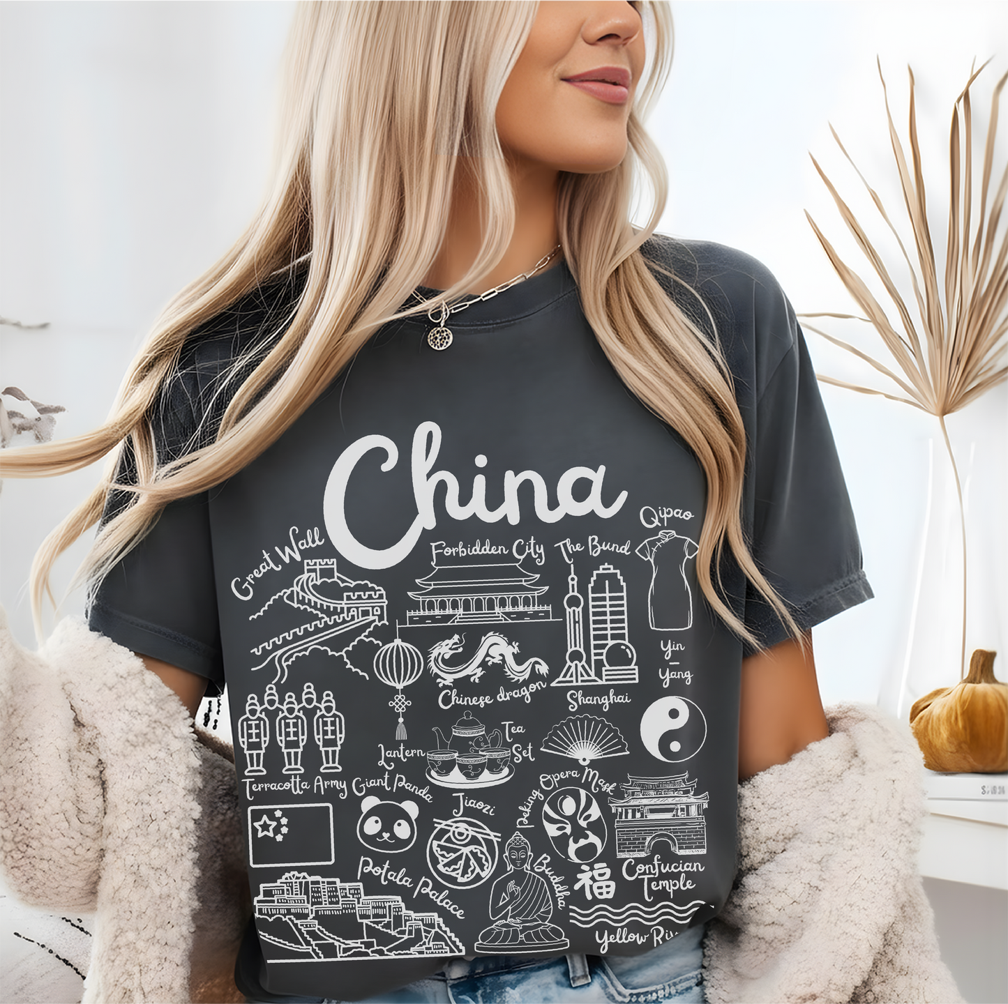 China Landmarks t-shirt Comfort Colors®