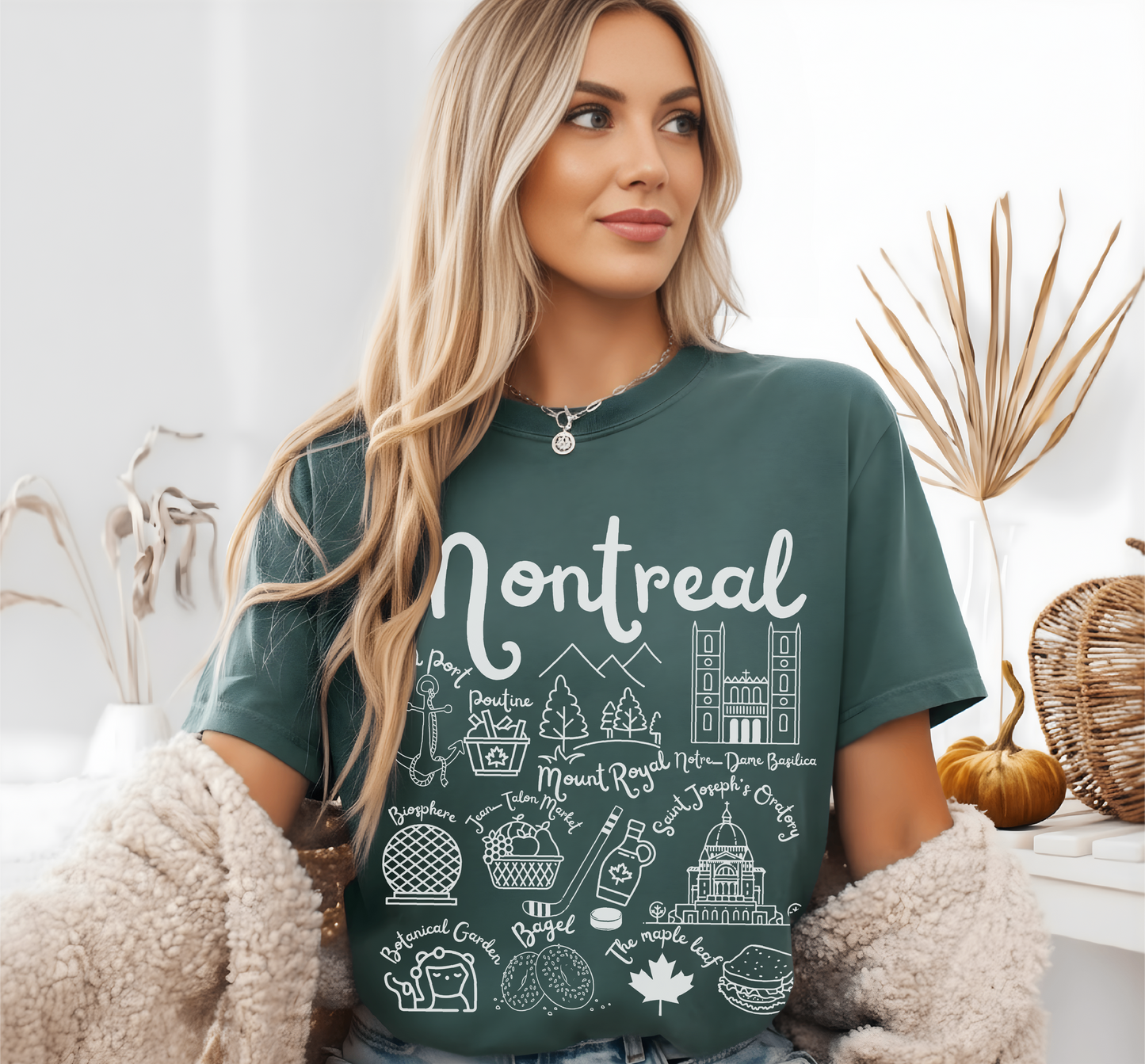 Montreal Landmarks t-shirt Comfort Colors®