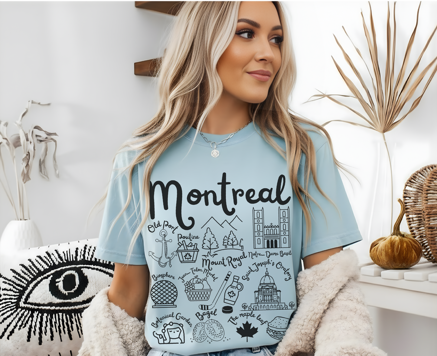 Montreal Landmarks t-shirt Comfort Colors®