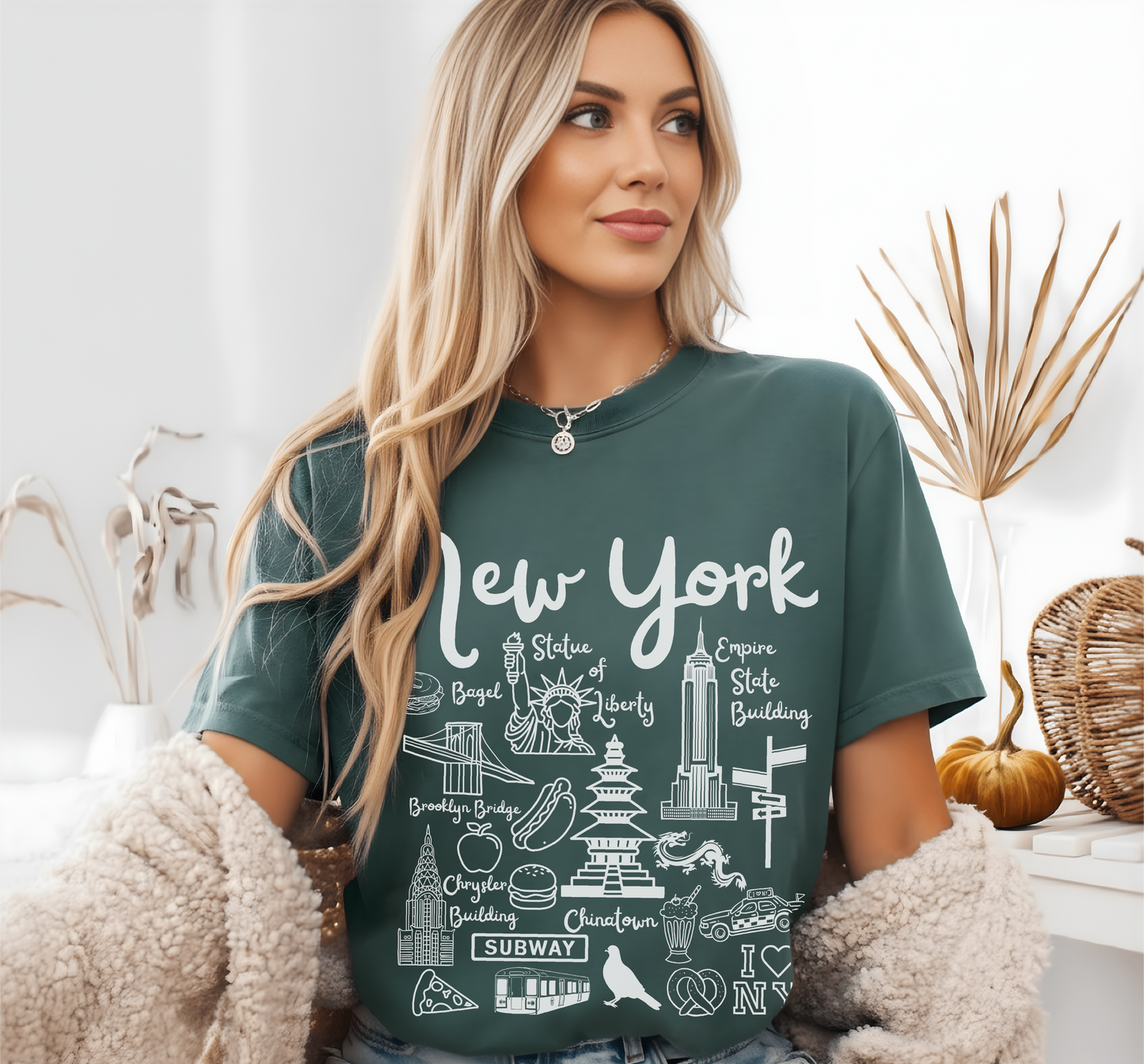 New York Landmarks t-shirt Comfort Colors®