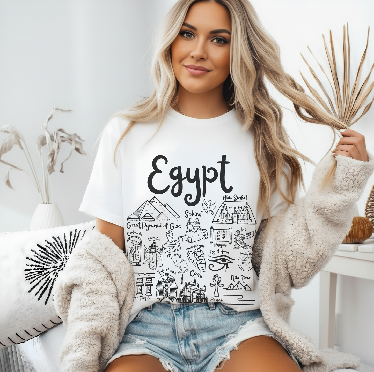 Egypt Landmarks t-shirt Comfort Colors®