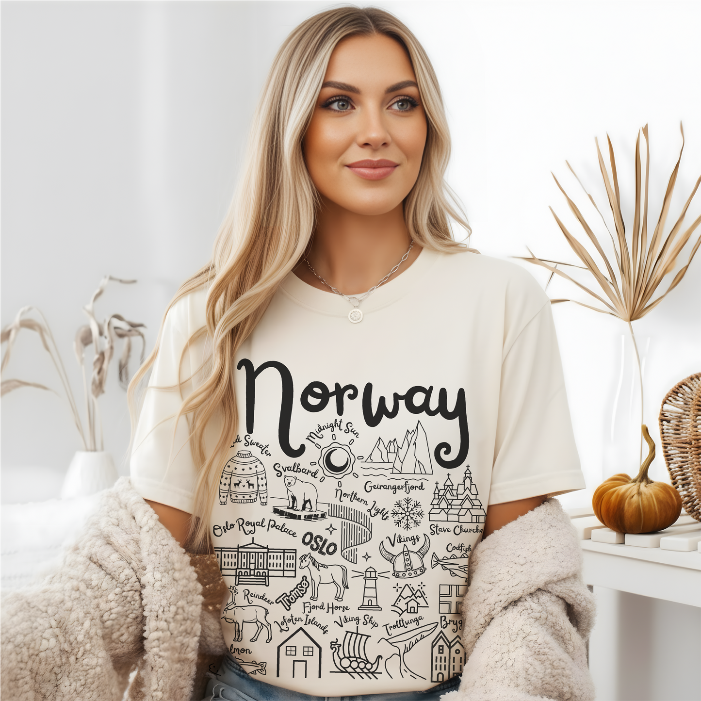 Norway Landmarks t-shirt Comfort Colors®