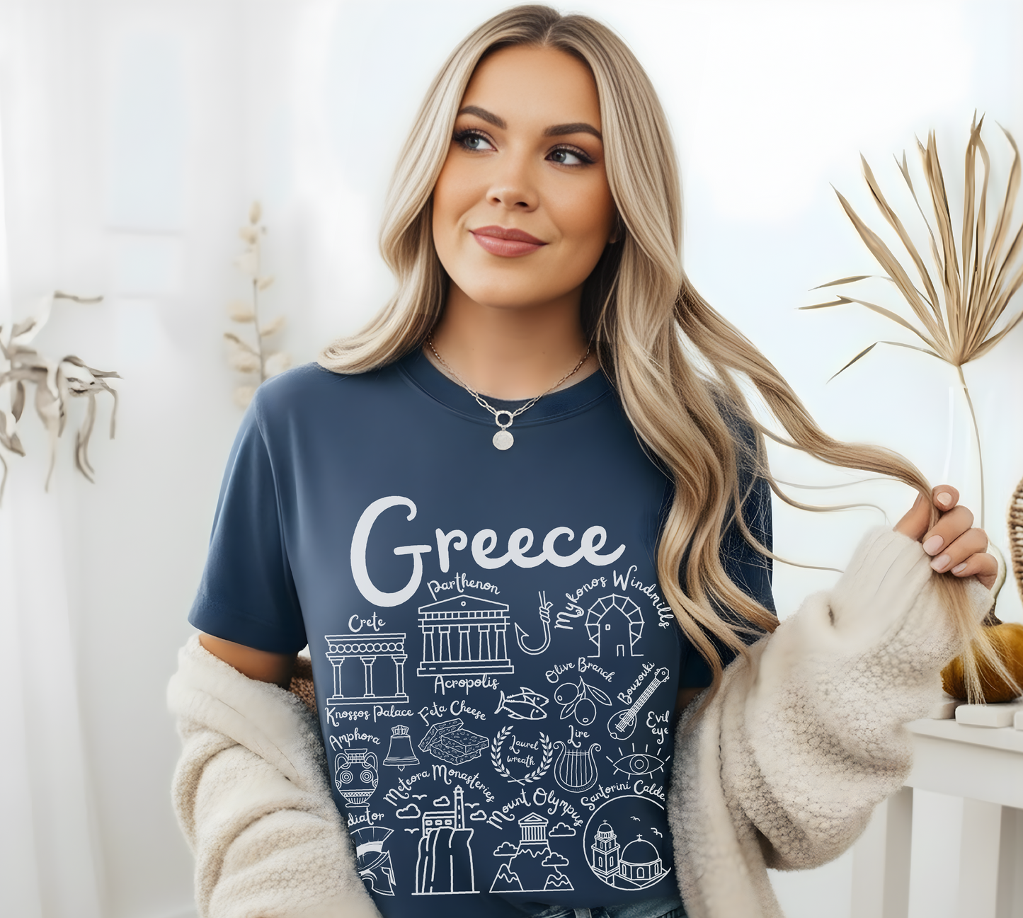 Greece Landmarks t-shirt Comfort Colors®