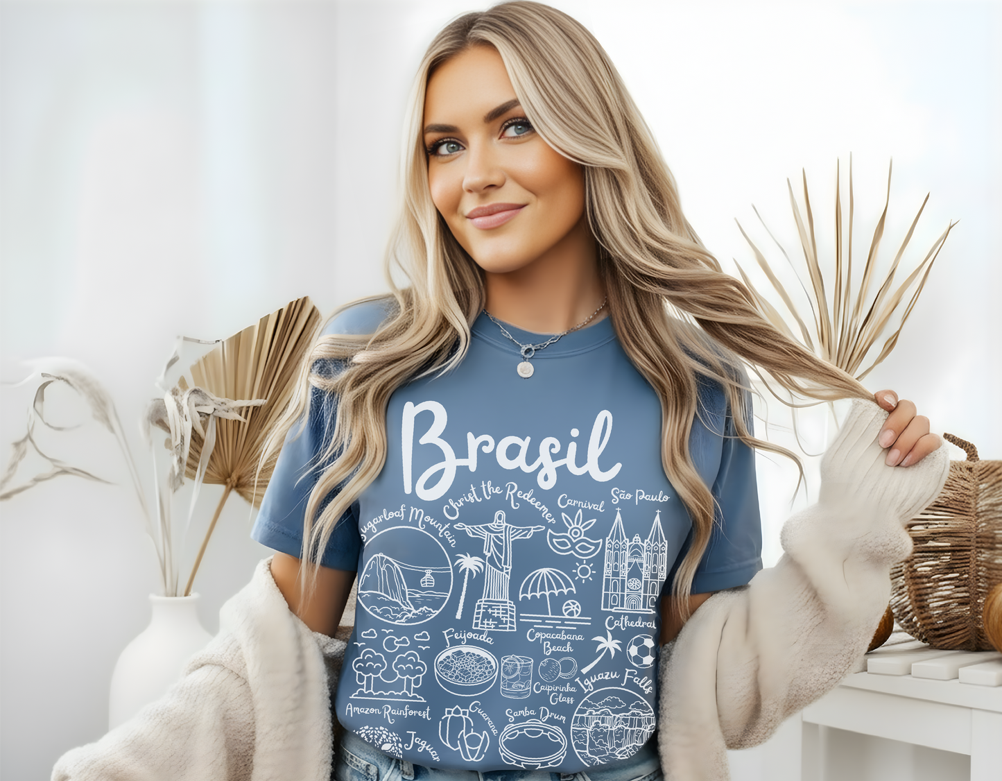 Brasil Landmarks t-shirt Comfort Colors®