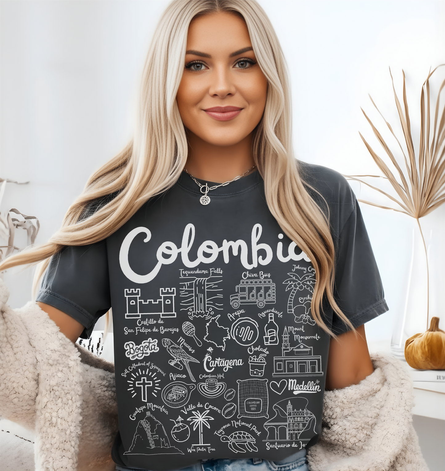 Colombia Landmarks t-shirt Comfort Colors®