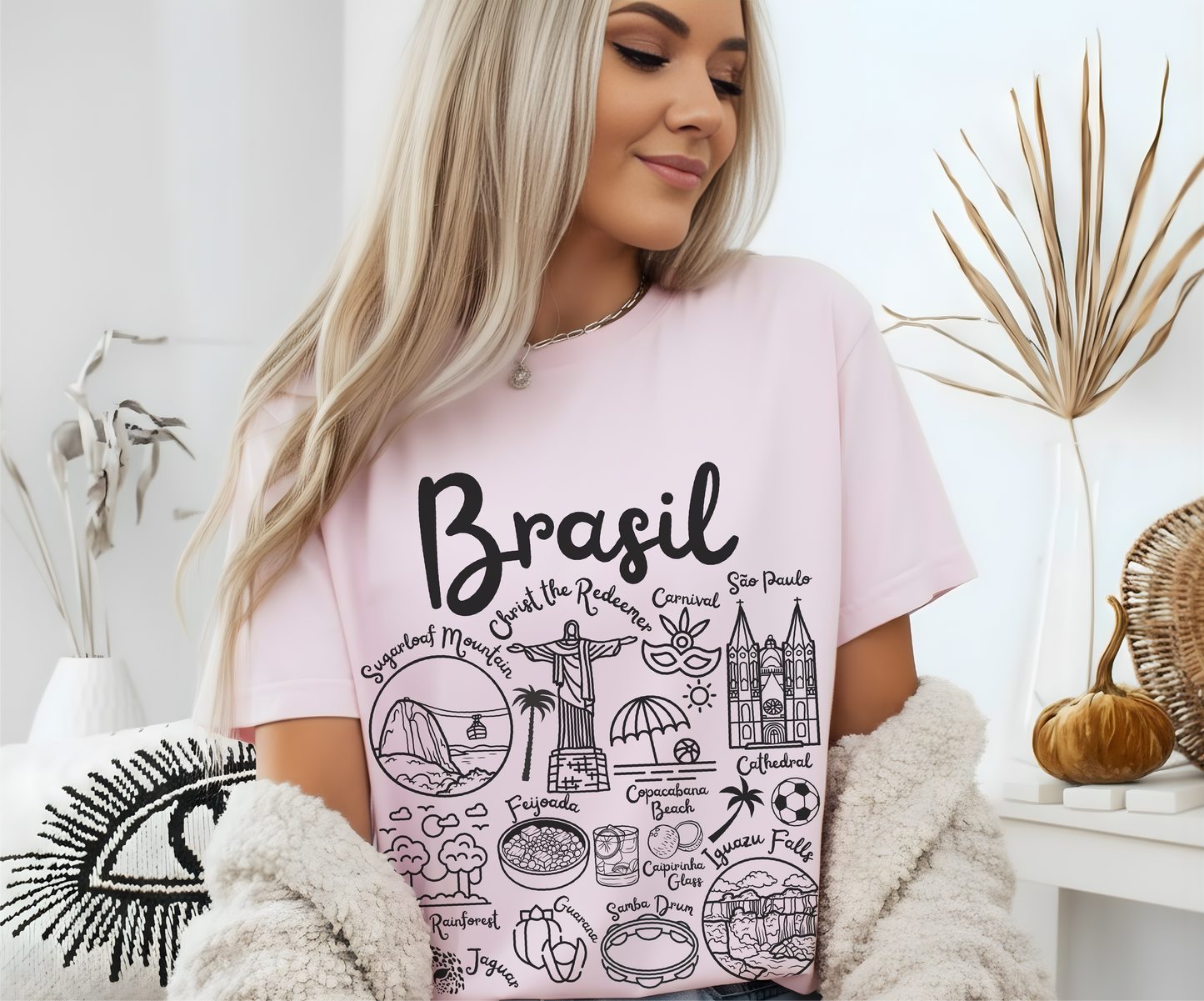 Brasil Landmarks t-shirt Comfort Colors®