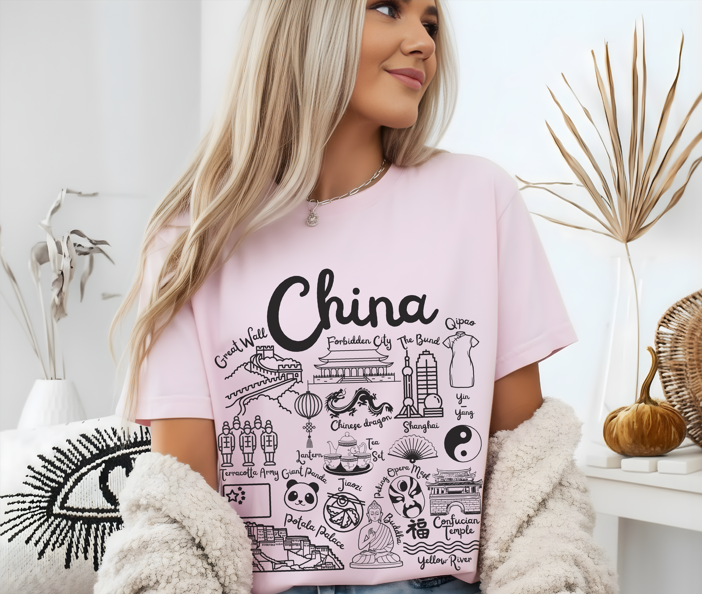 China Landmarks t-shirt Comfort Colors®
