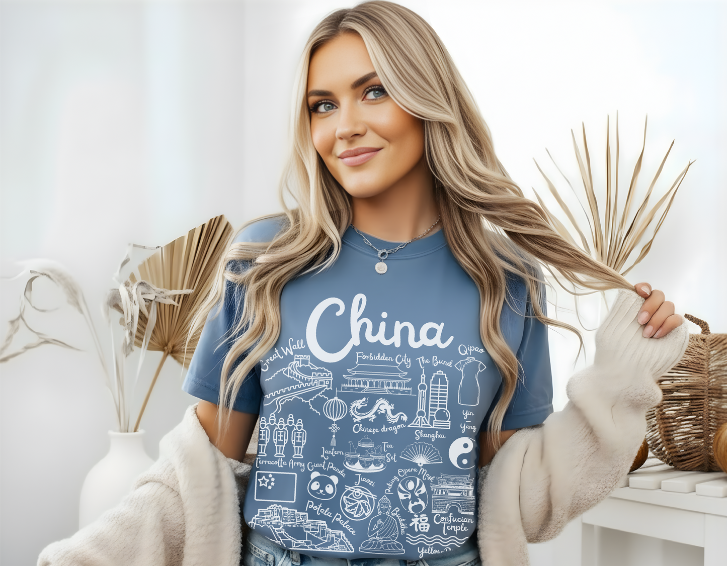 China Landmarks t-shirt Comfort Colors®