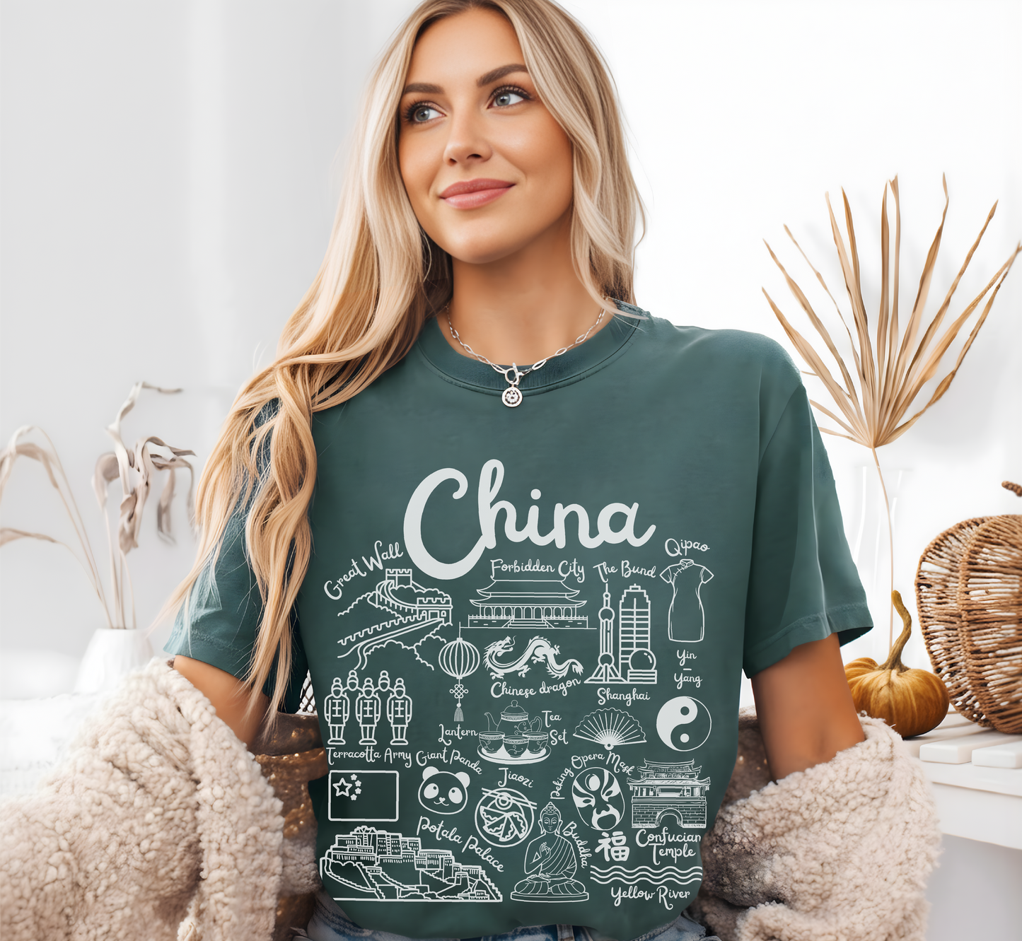 China Landmarks t-shirt Comfort Colors®