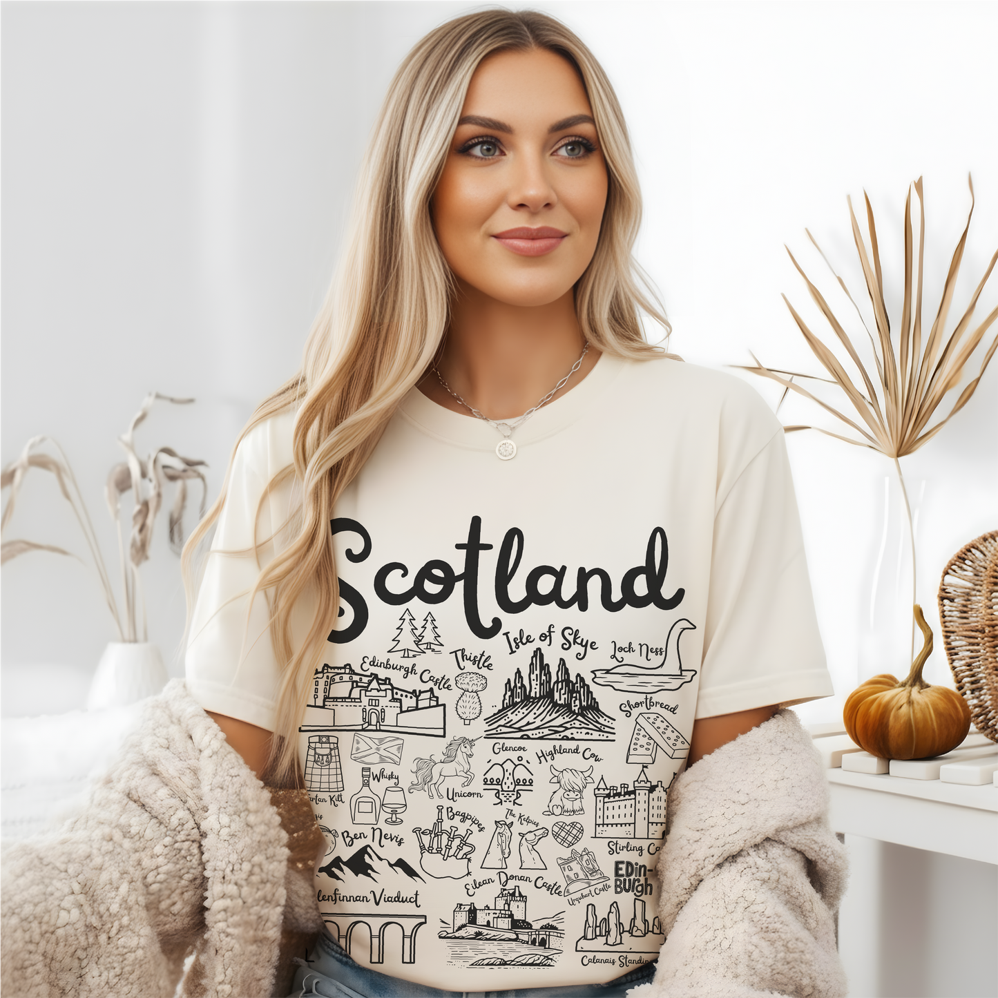Scotland Landmarks T-shirt Comfort Colors®