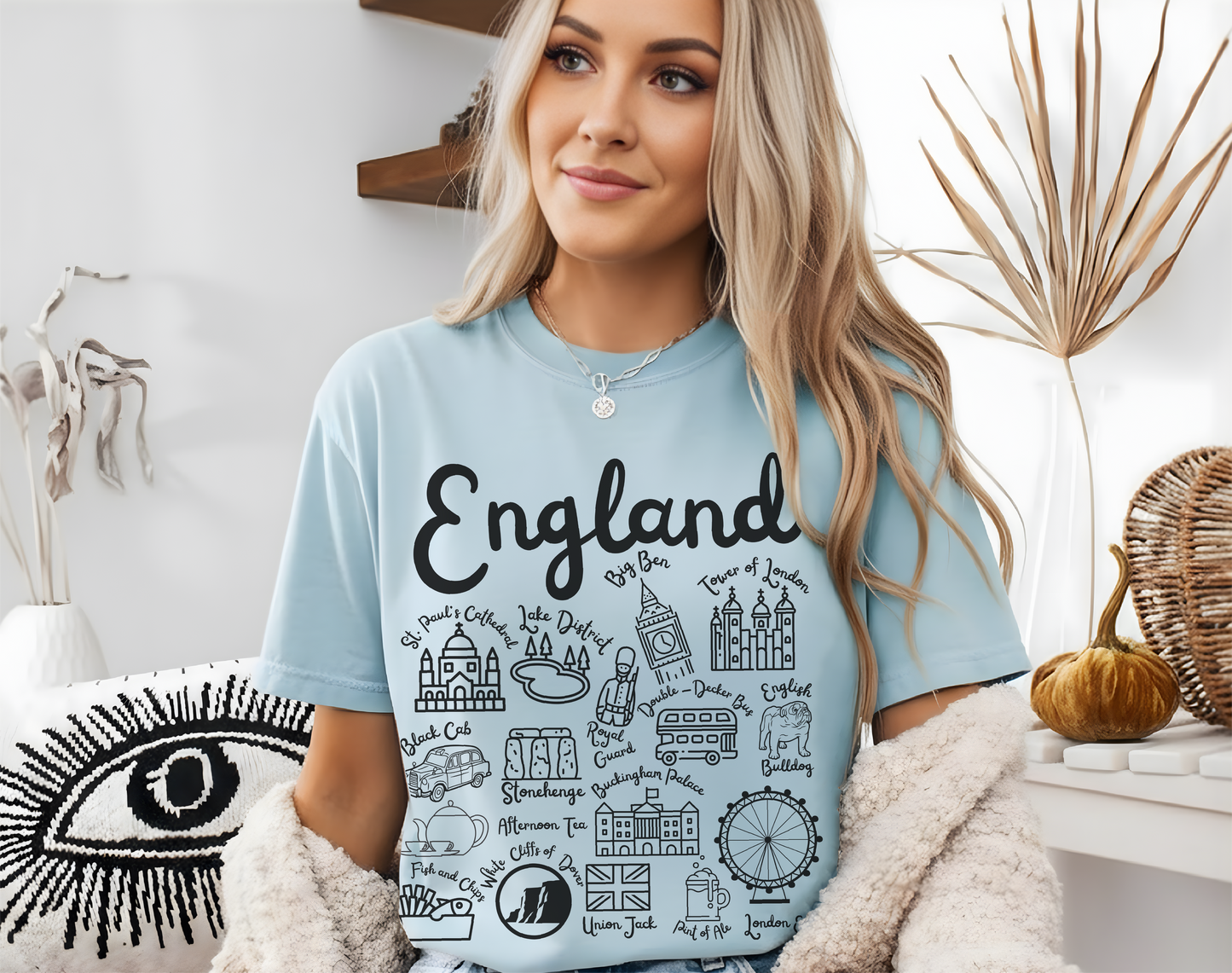 England Landmarks t-shirt Comfort Colors®