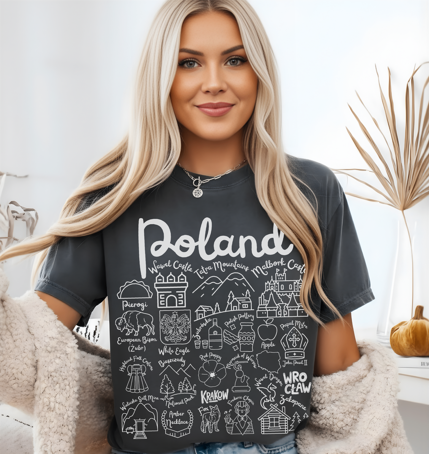 Poland Landmarks t-shirt Comfort Colors®