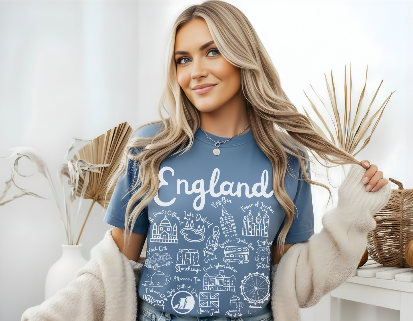 England Landmarks t-shirt Comfort Colors®