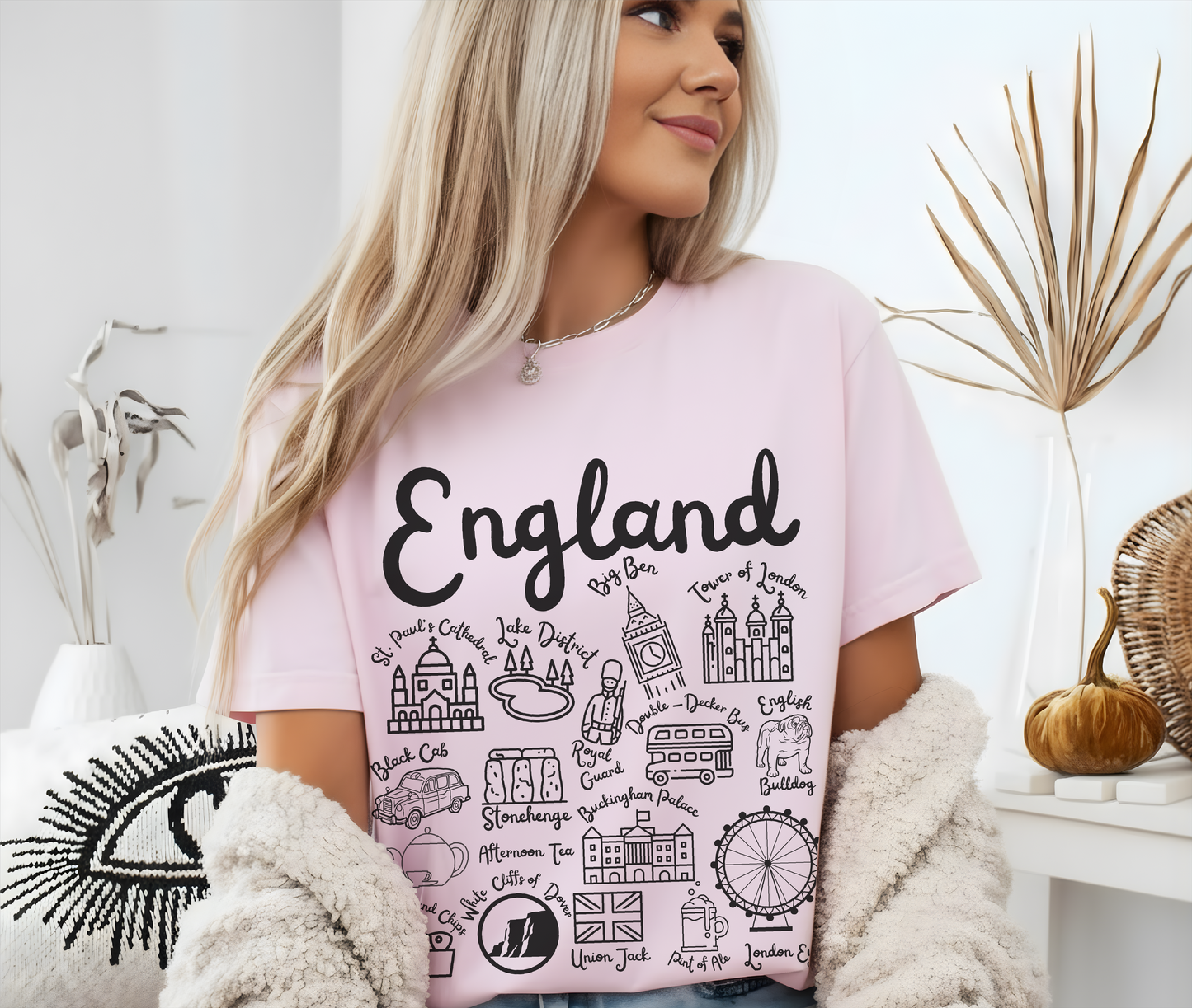 England Landmarks t-shirt Comfort Colors®