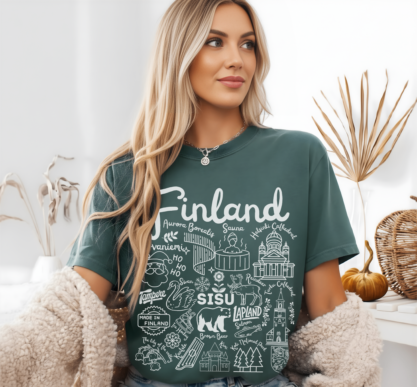 Finland Landmarks t-shirt Comfort Colors®