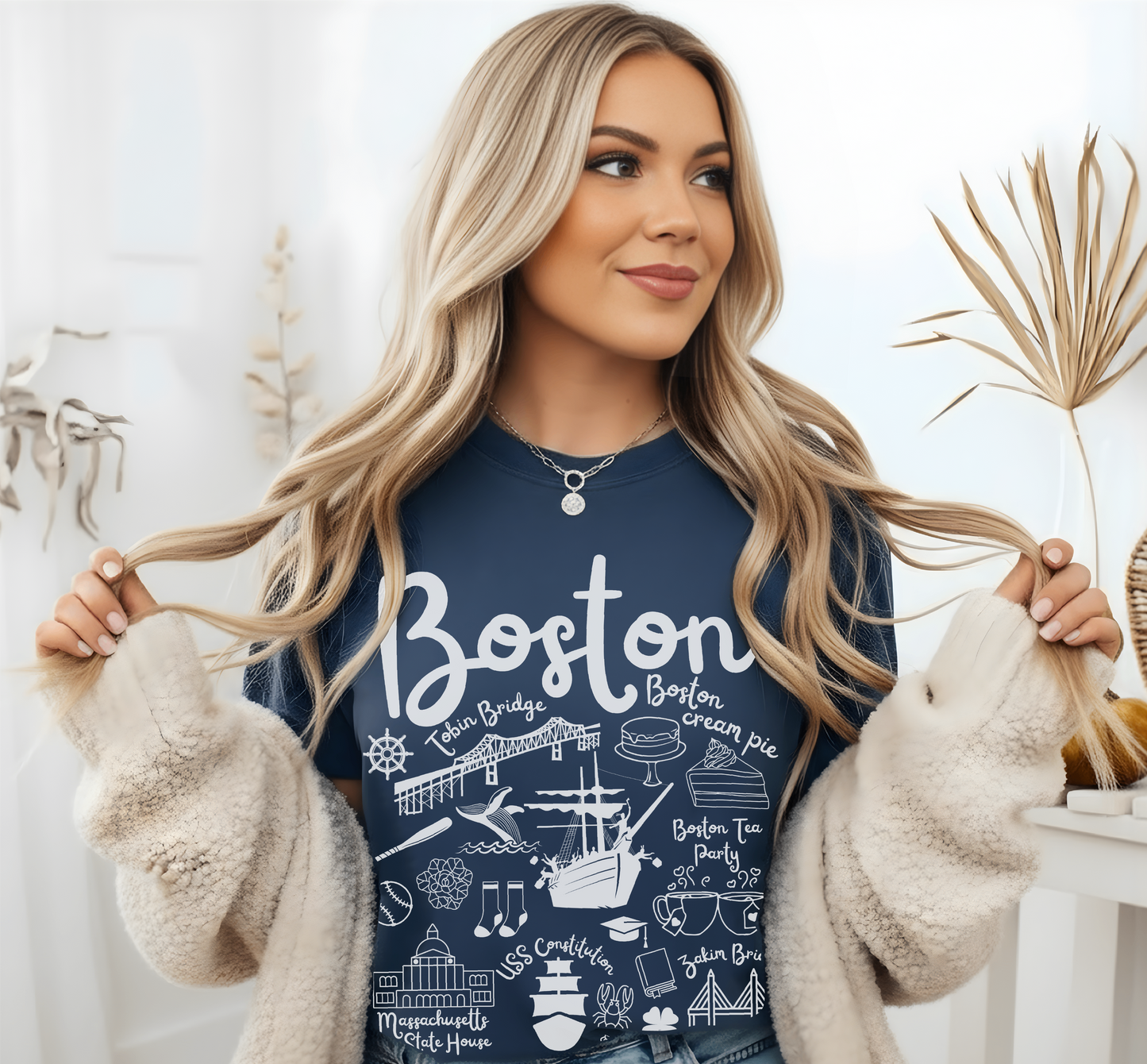 Boston Landmarks t-shirt Comfort Colors®