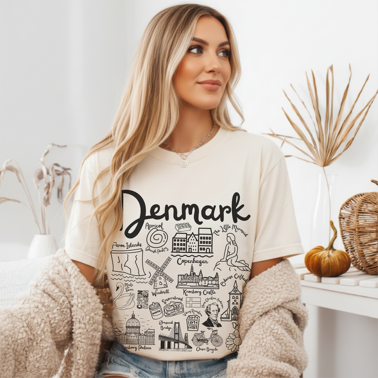 Denmark Landmarks t-shirt Comfort Colors®