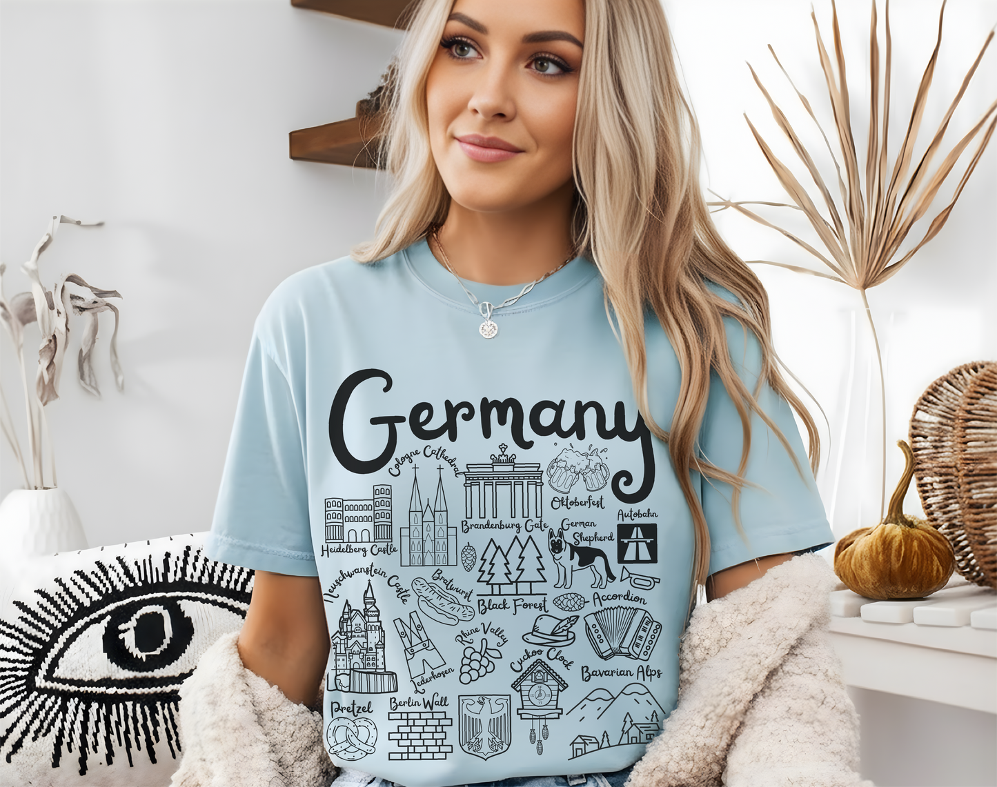 Germany Landmarks t-shirt Comfort Colors®