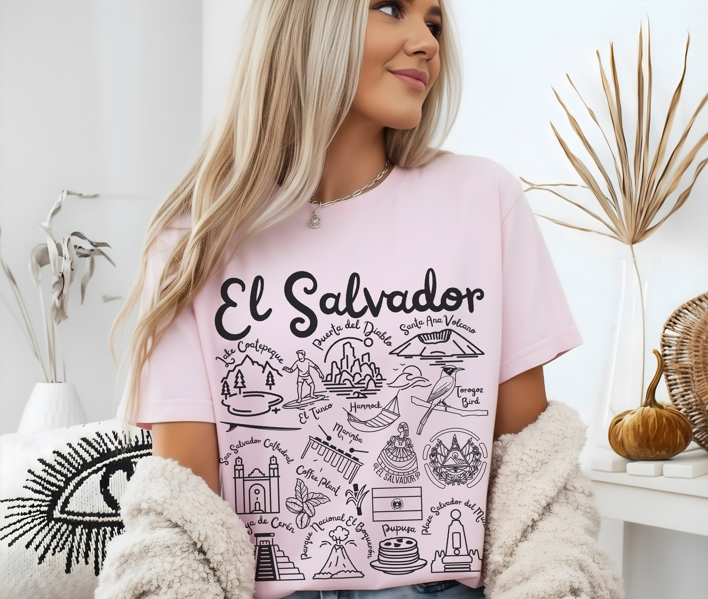 El Salvador Landmarks t-shirt Comfort Colors®