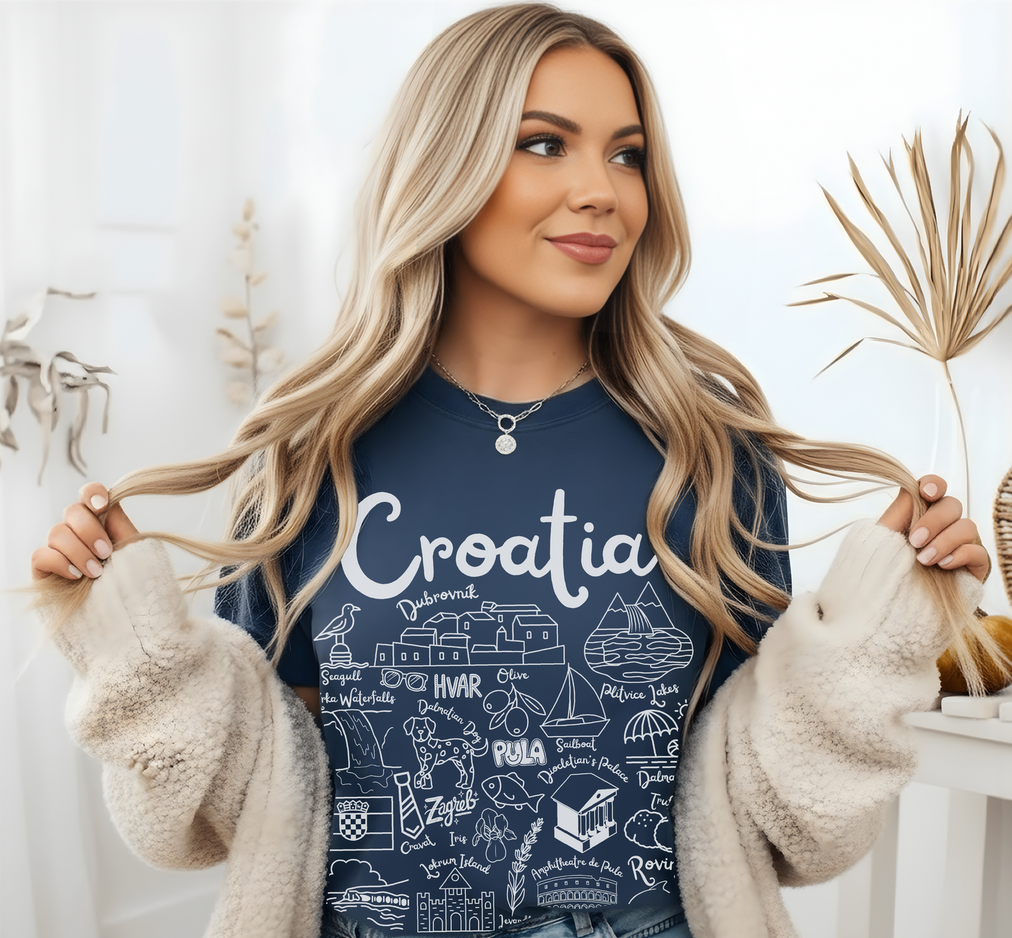 Croatia Landmarks t-shirt Comfort Colors®