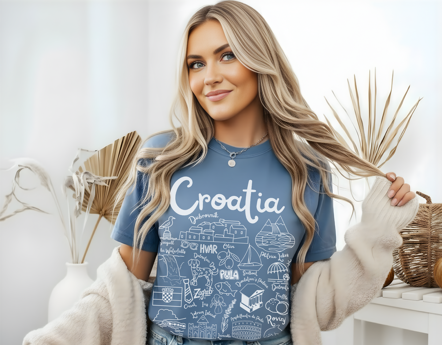 Croatia Landmarks t-shirt Comfort Colors®