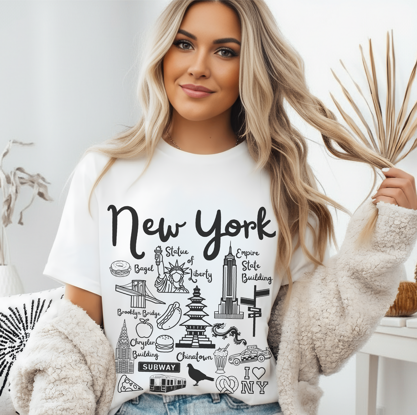 New York Landmarks t-shirt Comfort Colors®