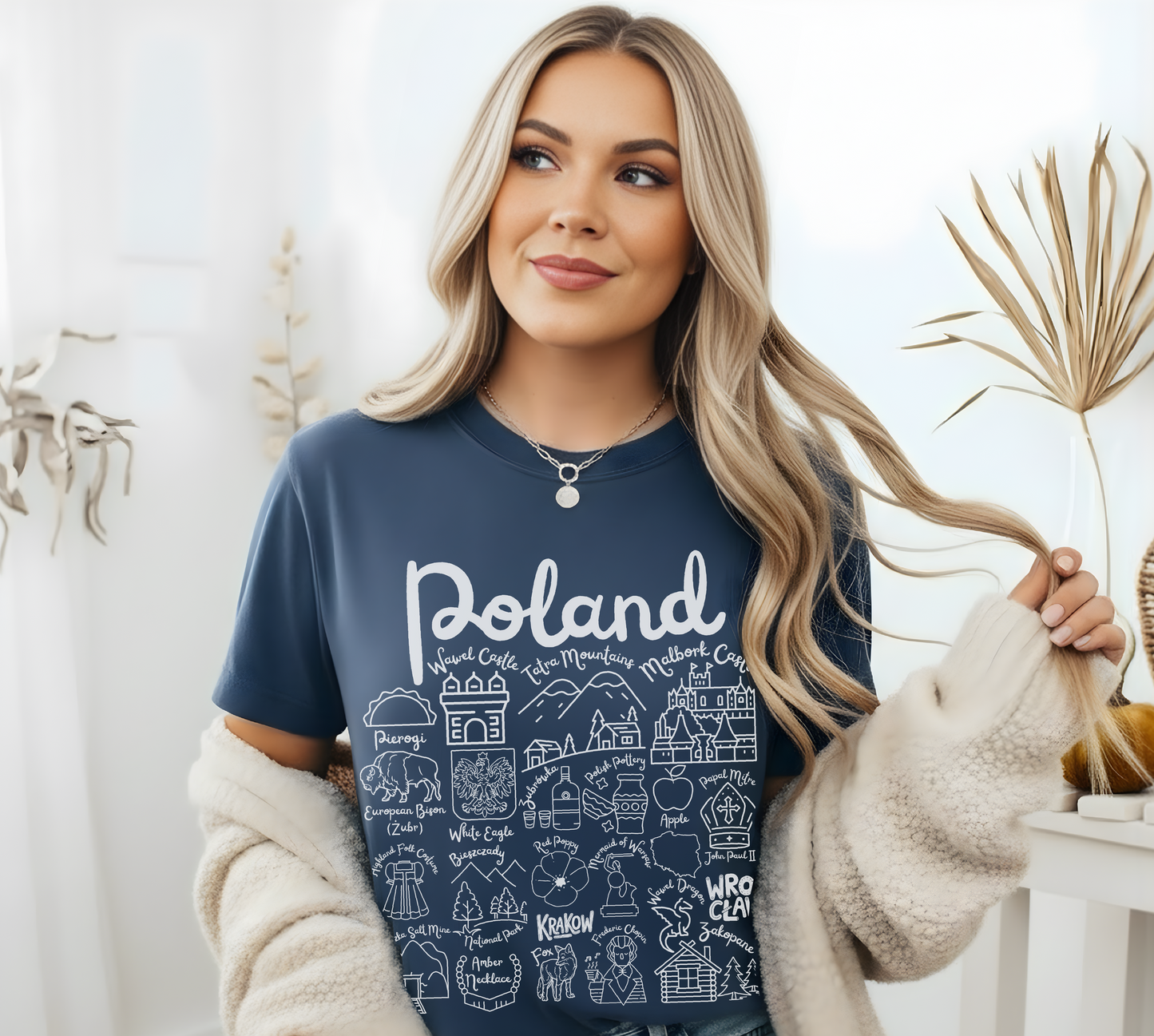 Poland Landmarks t-shirt Comfort Colors®
