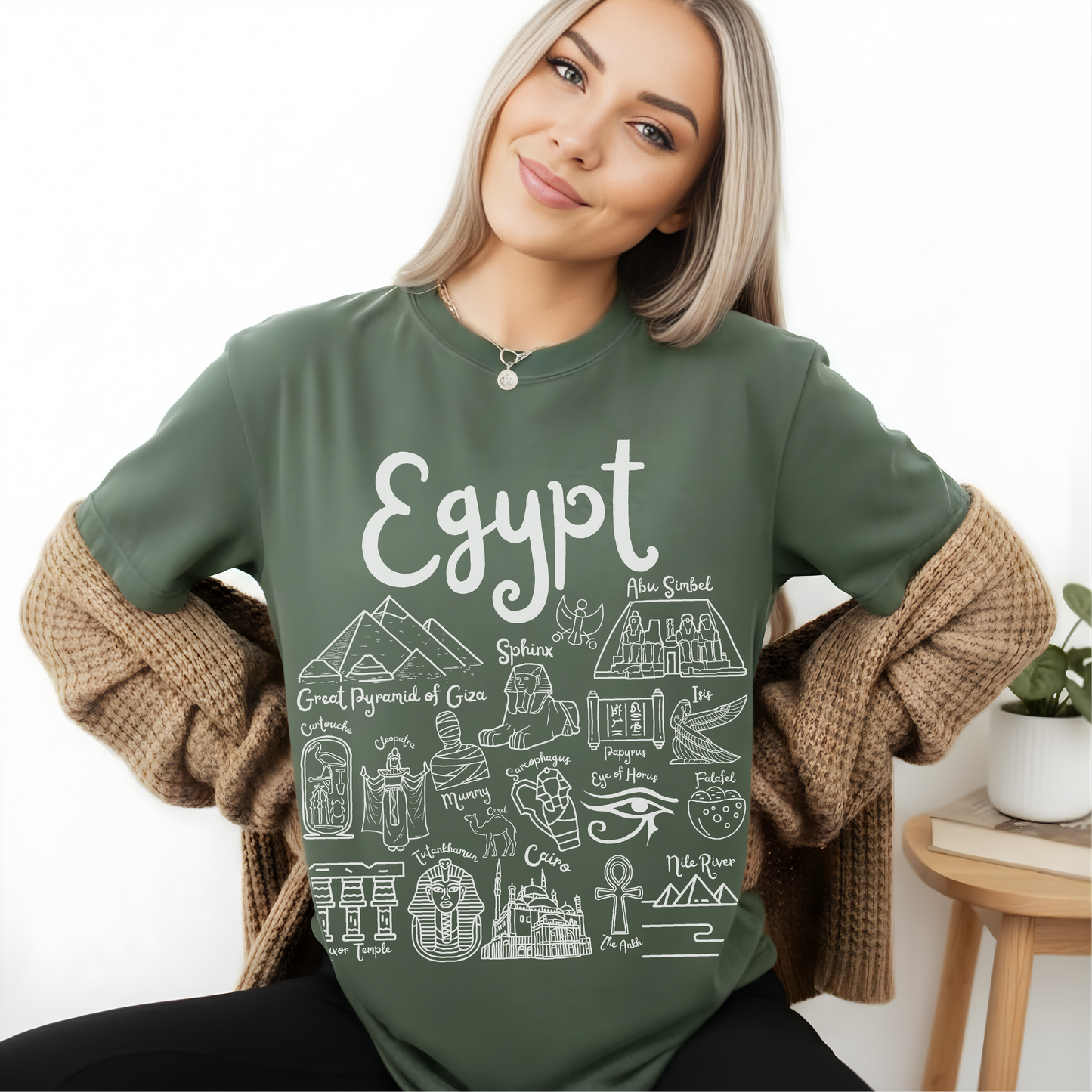 Egypt Landmarks t-shirt Comfort Colors®