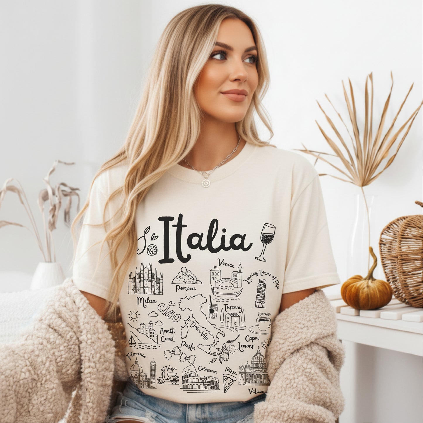 Italy Landmarks t-shirt Comfort Colors®