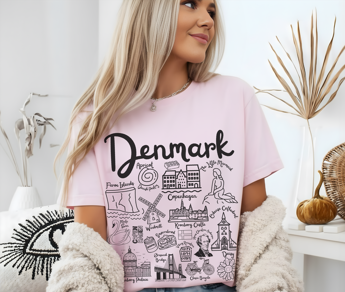 Denmark Landmarks t-shirt Comfort Colors®