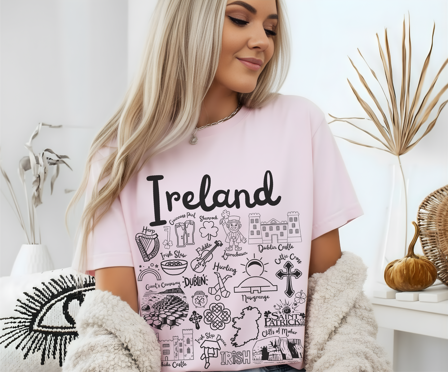 Ireland Landmarks t-shirt Comfort Colors®