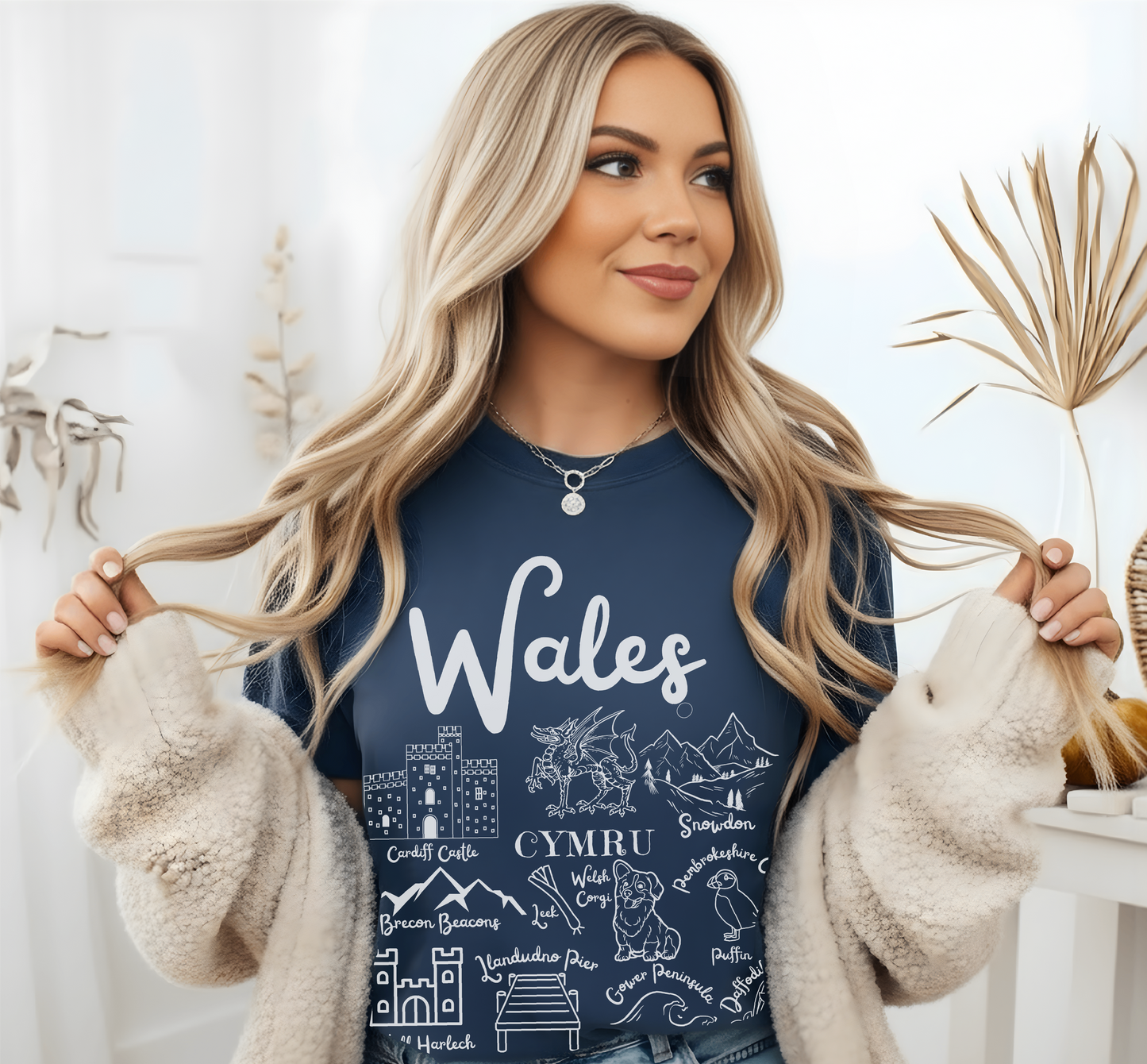 Wales Landmarks t-shirt Comfort Colors®