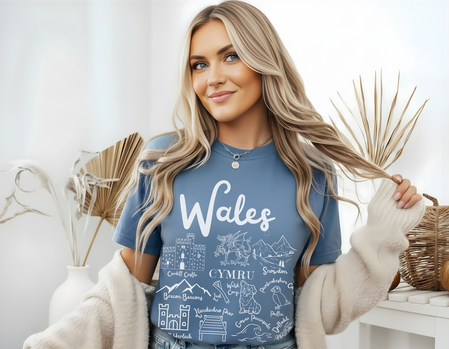 Wales Landmarks t-shirt Comfort Colors®