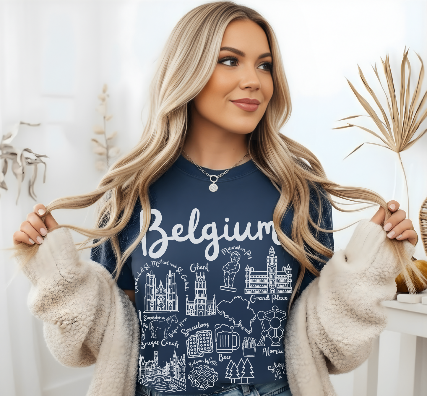 Belgium Landmarks t-shirt Comfort Colors®