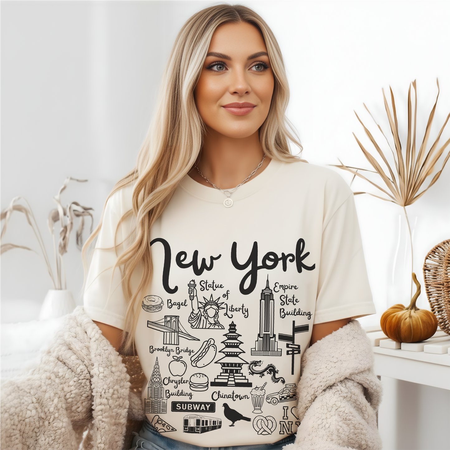 New York Landmarks t-shirt Comfort Colors®