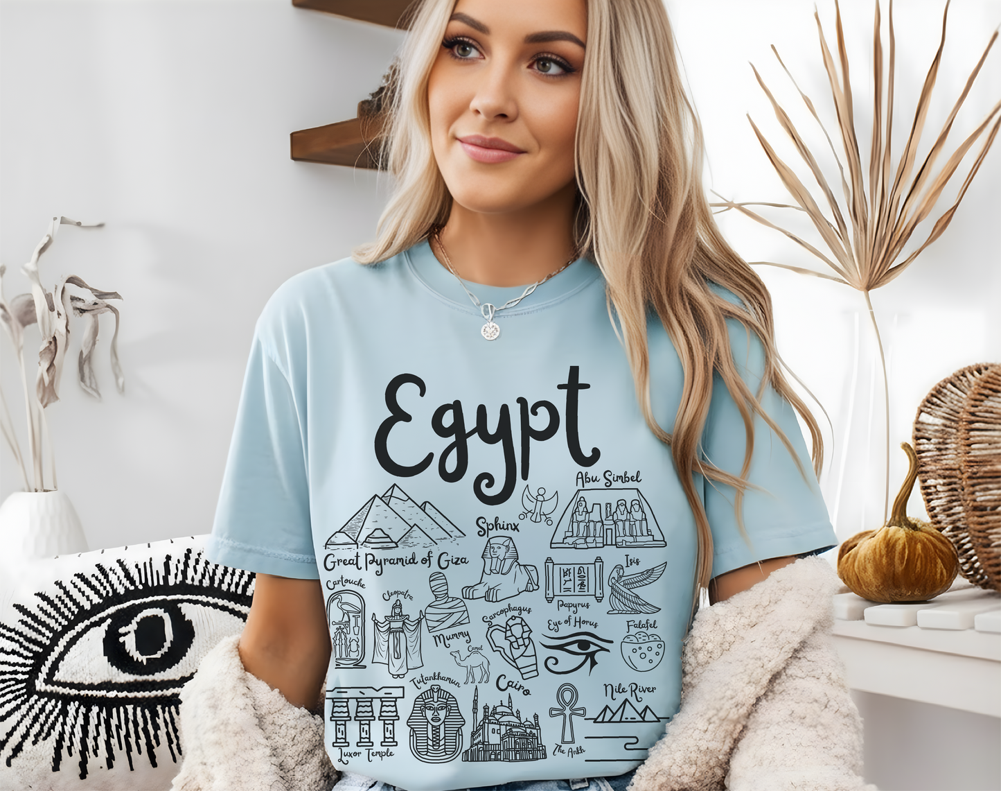 Egypt Landmarks t-shirt Comfort Colors®