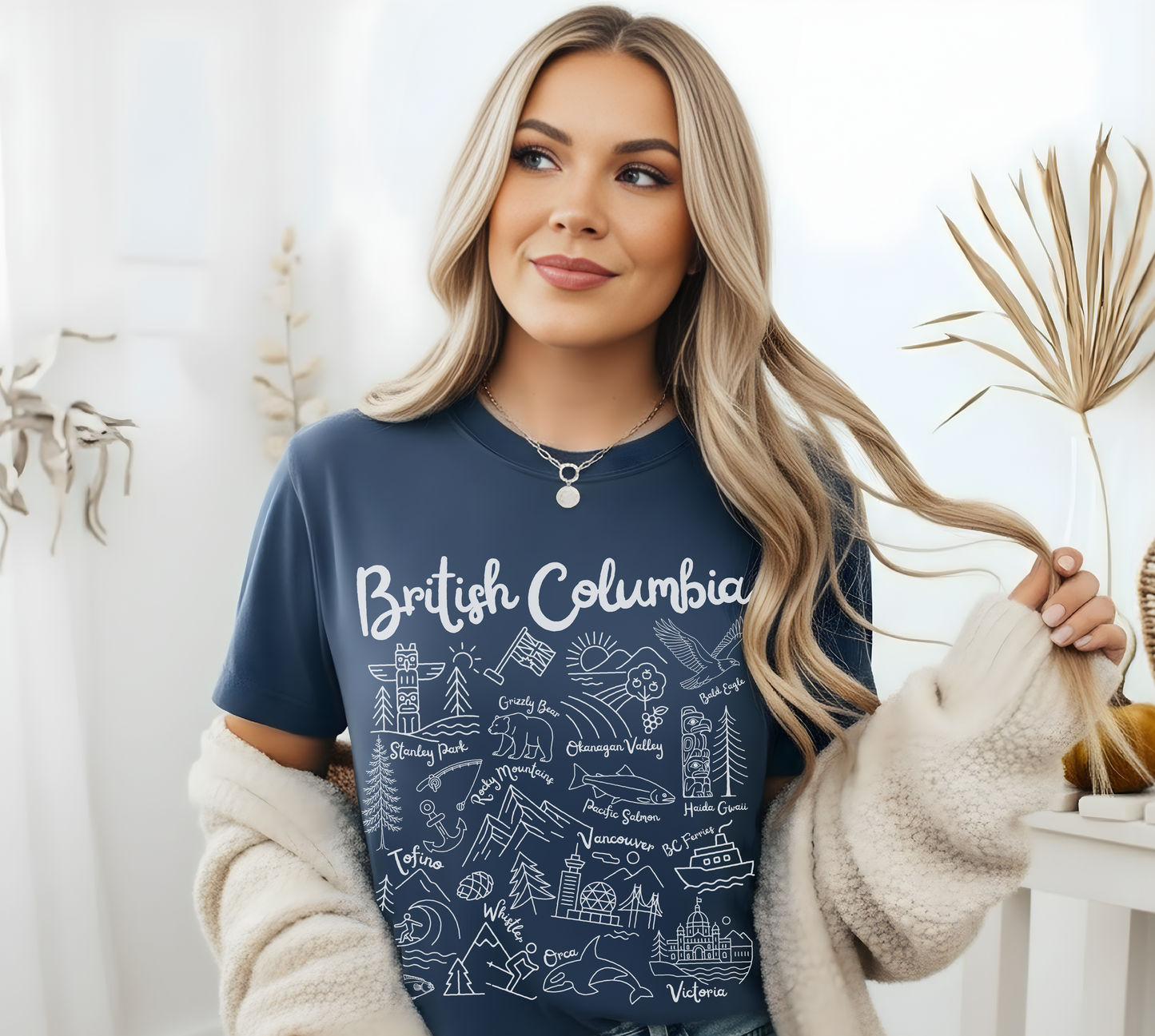 British Columbia Landmarks t-shirt Comfort Colors®