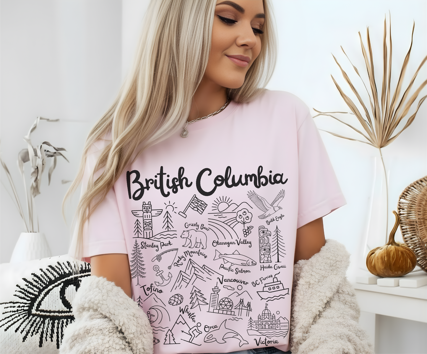 British Columbia Landmarks t-shirt Comfort Colors®