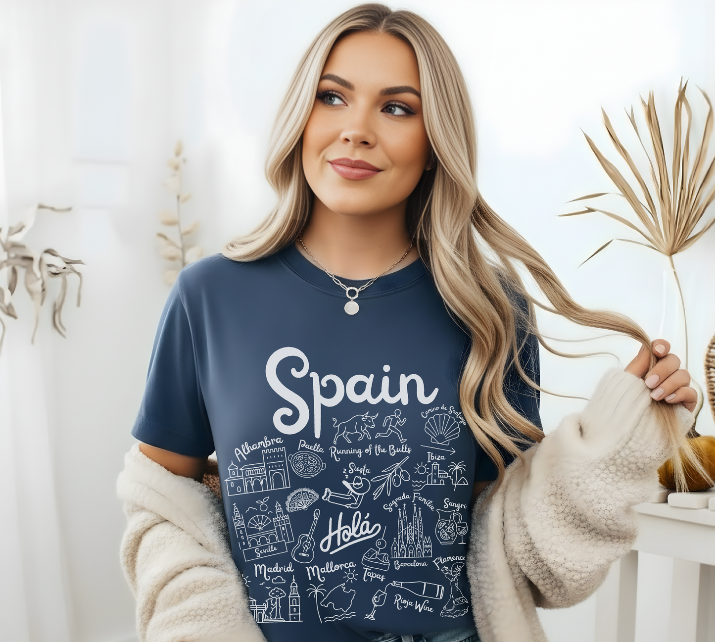 Spain Landmarks t-shirt Comfort Colors®