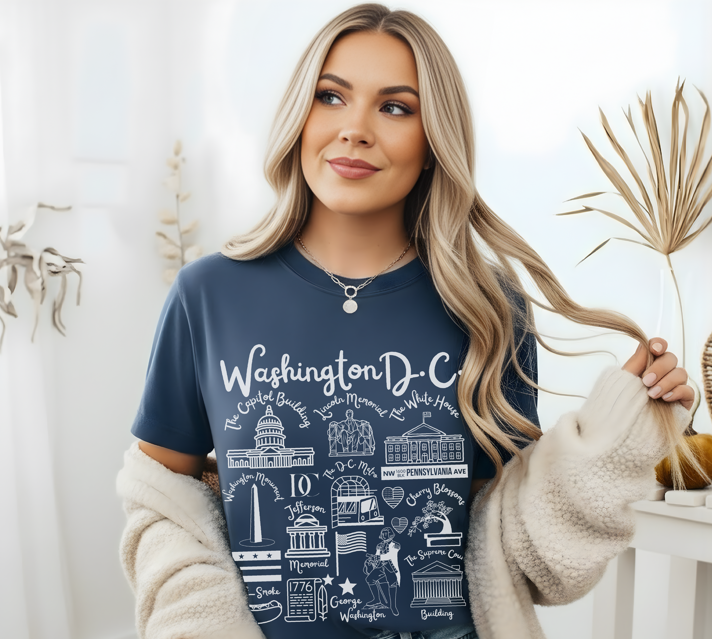 Washington D.C Landmarks t-shirt Comfort Colors®
