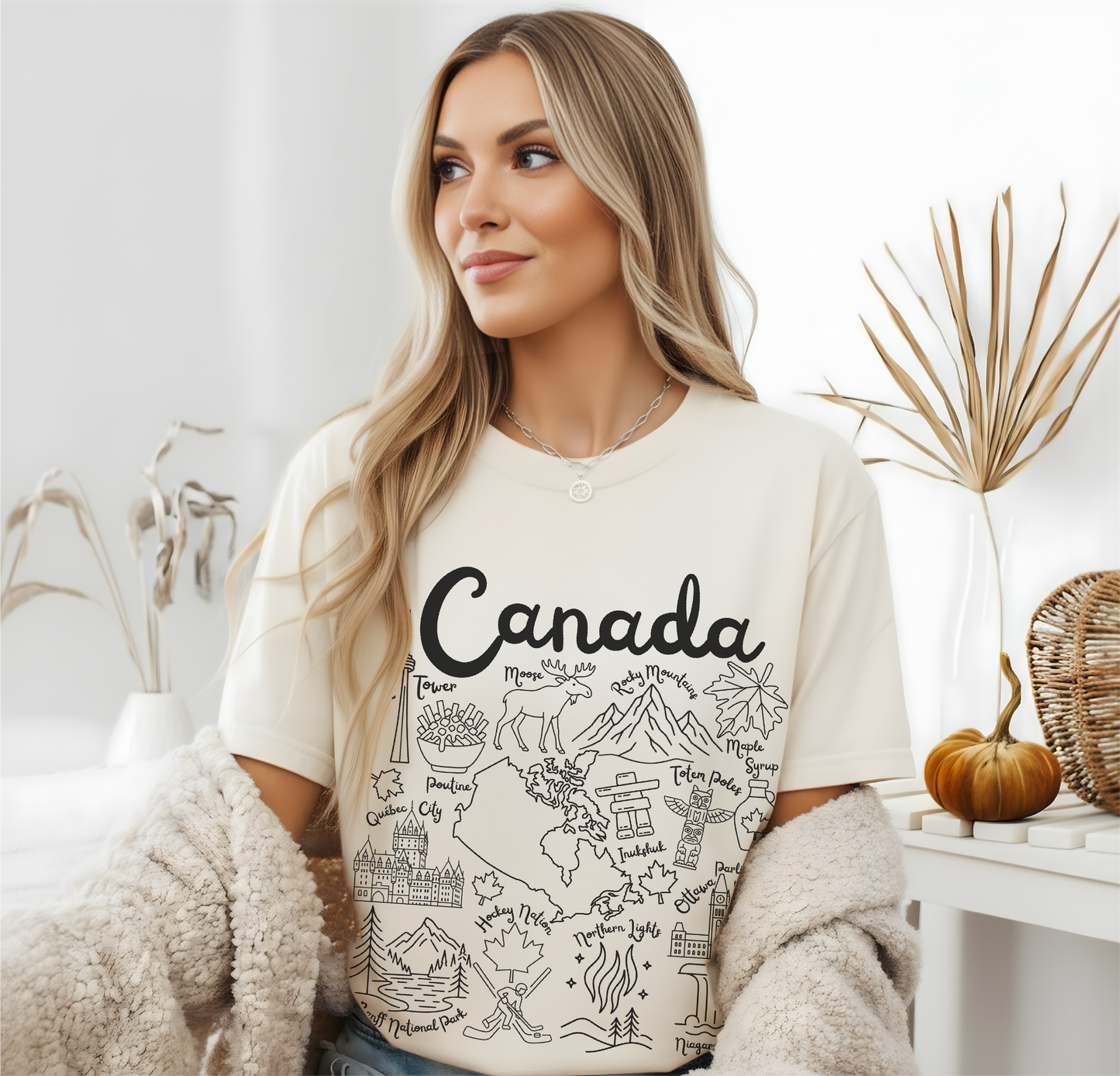 Canada Landmarks t-shirt Comfort Colors®